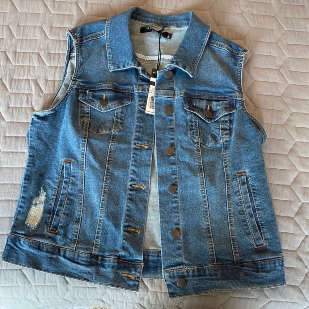 Denim vest
